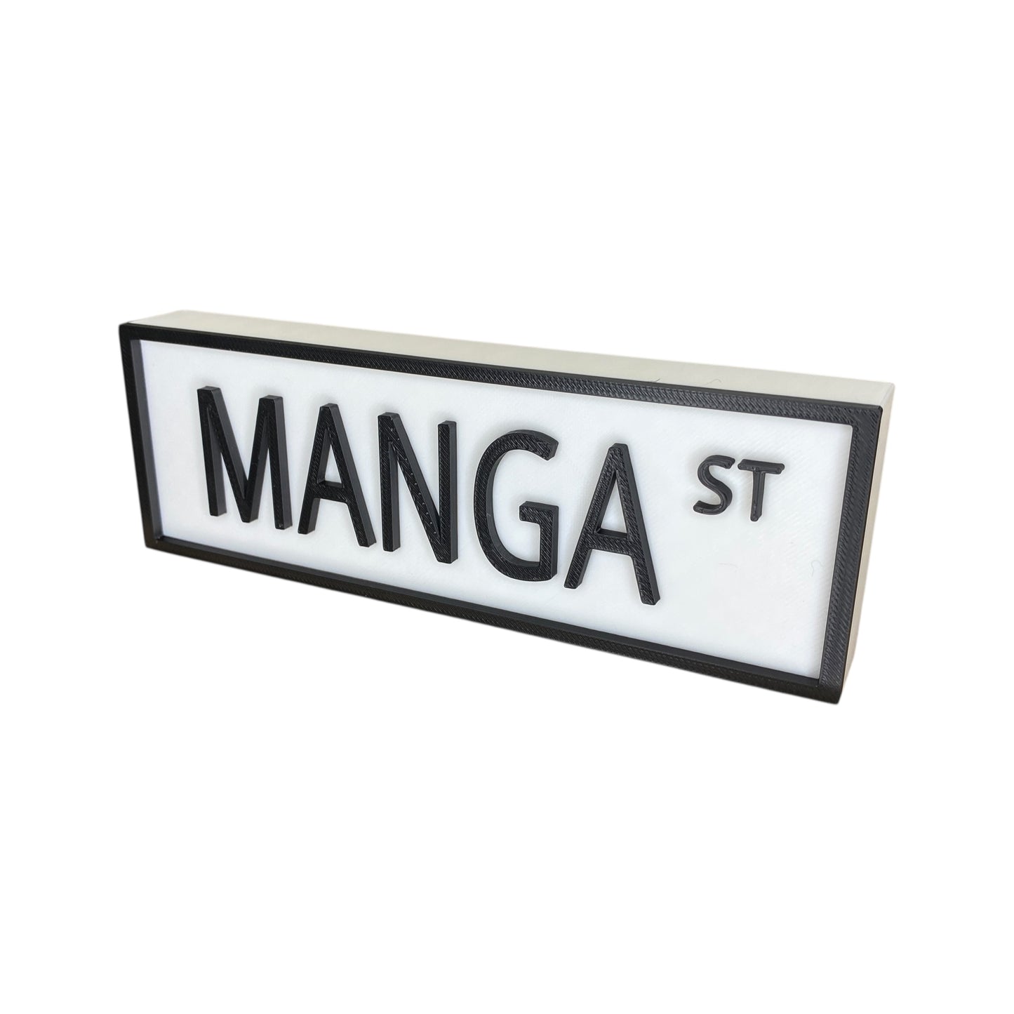 Book Genre Street Signs - 3D Printed Matte PLA Decor for Bookshelves & Reading Nooks - 18+ Genres Available - Perfect Gift for Book Lovers