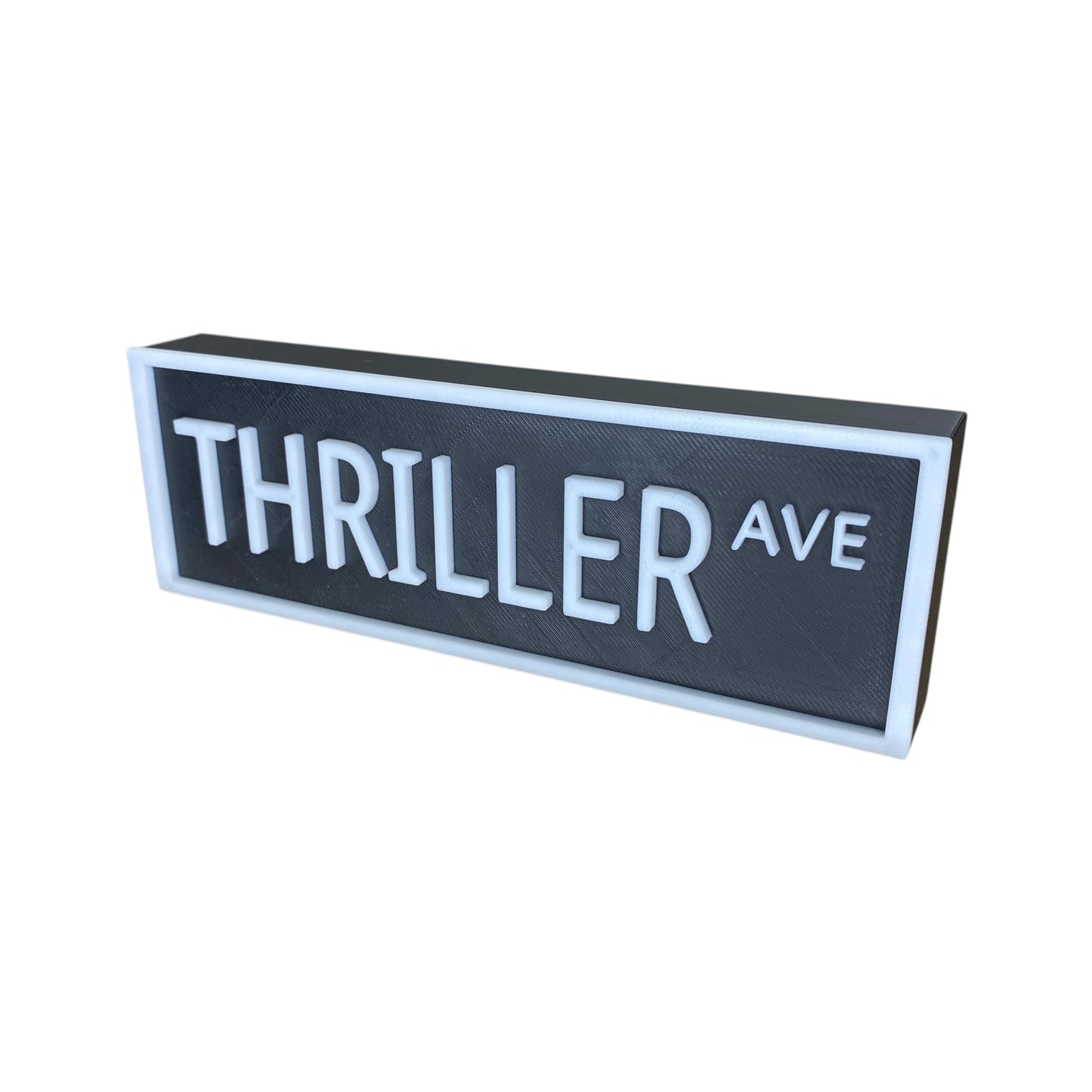 Book Genre Street Signs - 3D Printed Matte PLA Decor for Bookshelves & Reading Nooks - 18+ Genres Available - Perfect Gift for Book Lovers