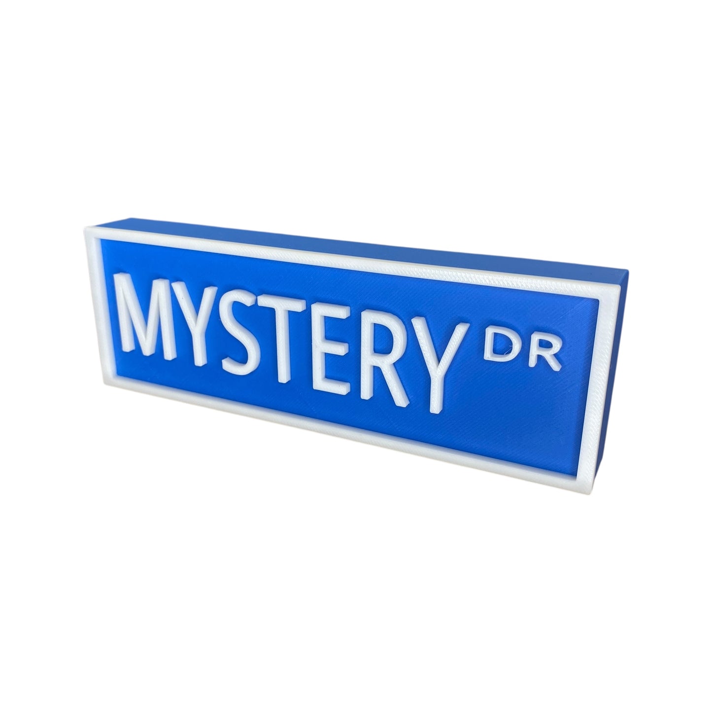Book Genre Street Signs - 3D Printed Matte PLA Decor for Bookshelves & Reading Nooks - 18+ Genres Available - Perfect Gift for Book Lovers