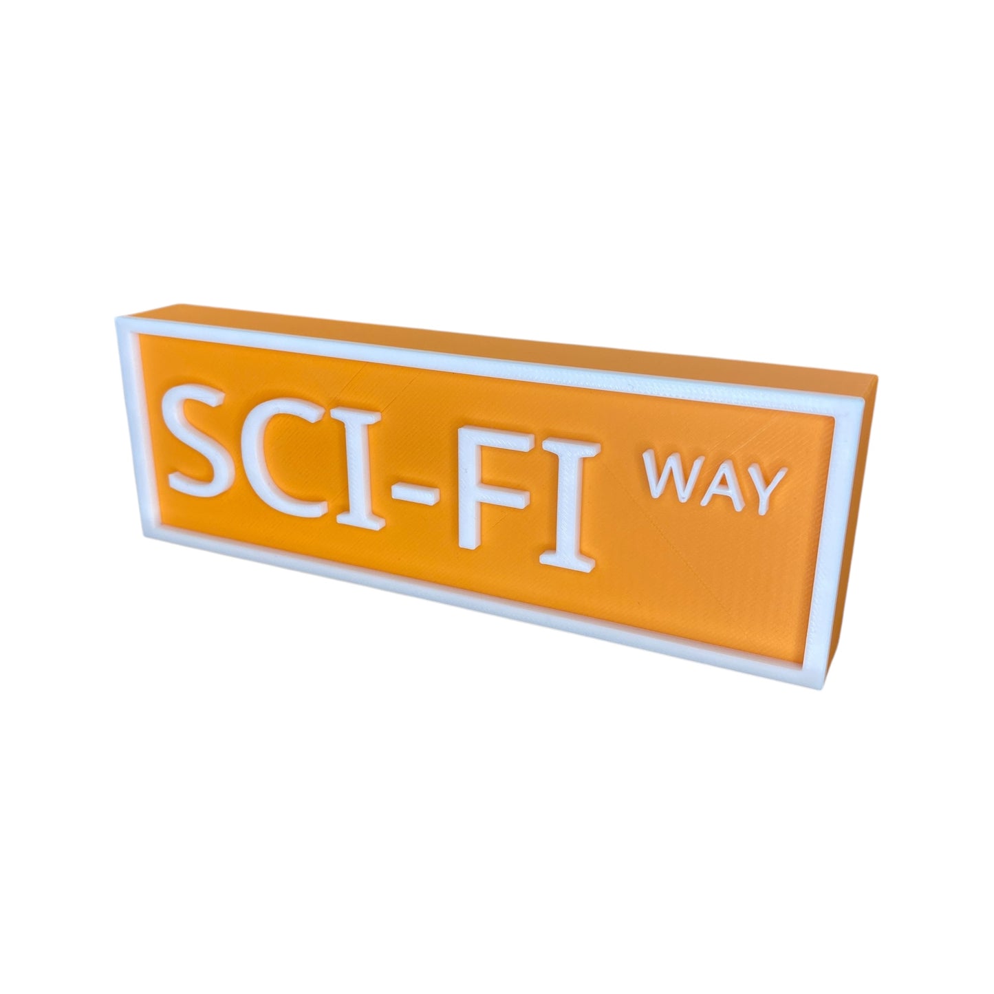 Book Genre Street Signs - 3D Printed Matte PLA Decor for Bookshelves & Reading Nooks - 18+ Genres Available - Perfect Gift for Book Lovers