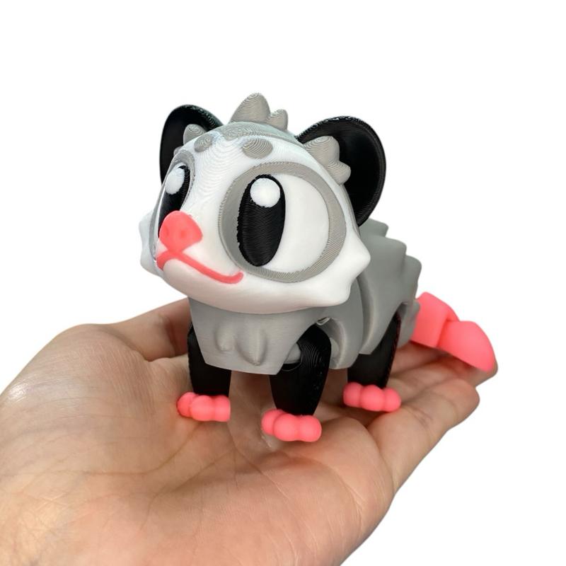 Jumbo Collectible Figurines – Cute 3D Printed Dinos & Animals – Articulated, Colorful, Limited Edition