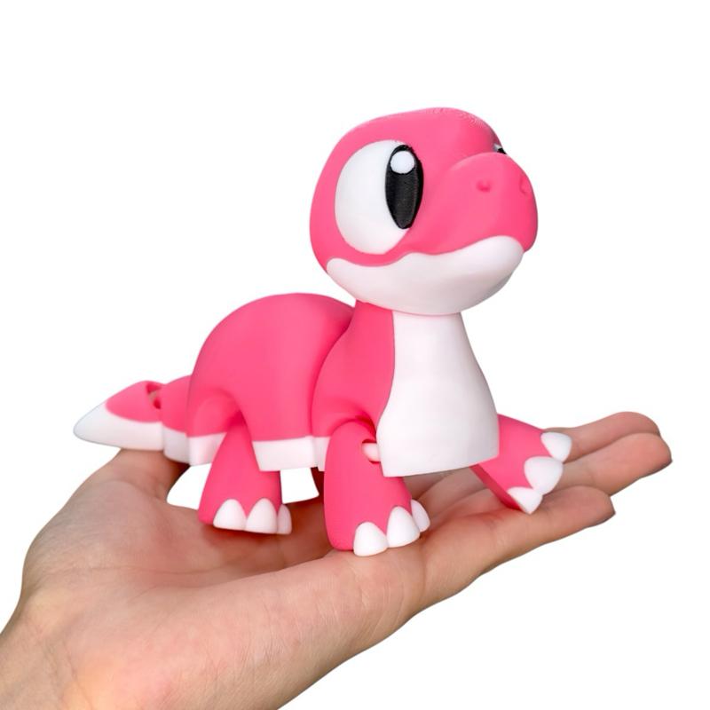Jumbo Collectible Figurines – Cute 3D Printed Dinos & Animals – Articulated, Colorful, Limited Edition