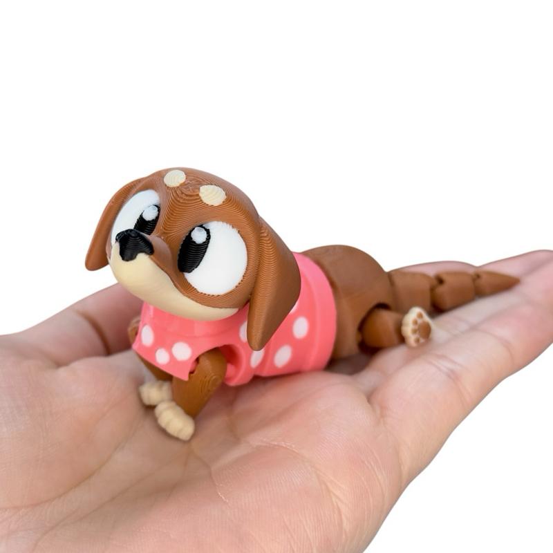 Mini Animal Figurines – Volume 1 – Articulated 3D Printed Pets