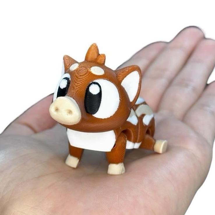 Mini Animal Figurines – Volume 1 – Articulated 3D Printed Pets