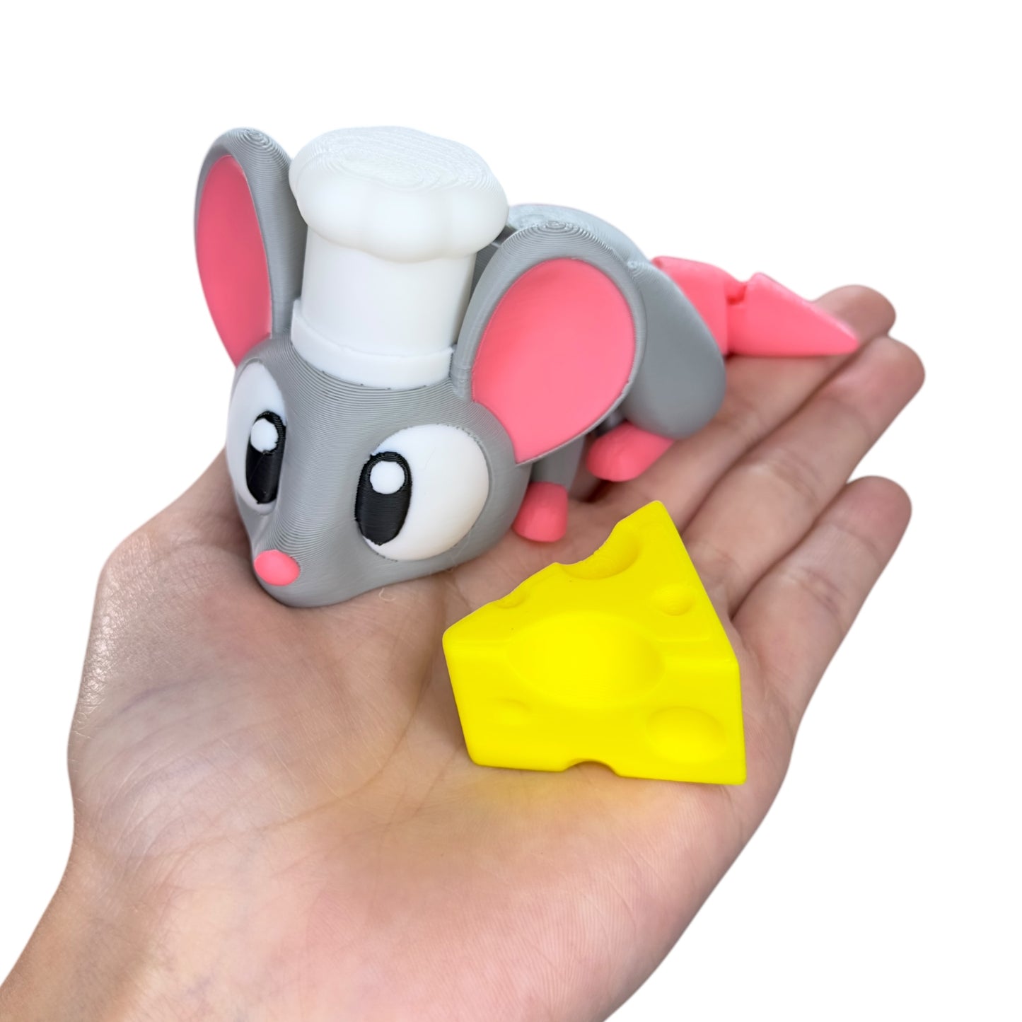 Jumbo Collectible Figurines – Cute 3D Printed Dinos & Animals – Articulated, Colorful, Limited Edition