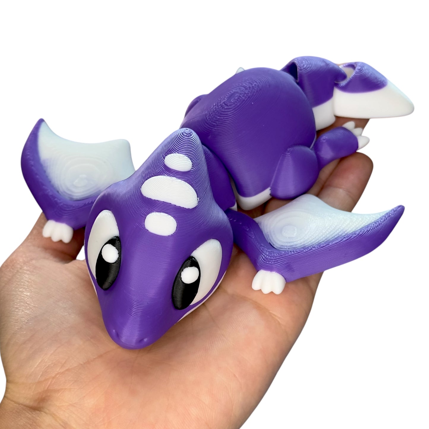 Jumbo Collectible Figurines – Cute 3D Printed Dinos & Animals – Articulated, Colorful, Limited Edition