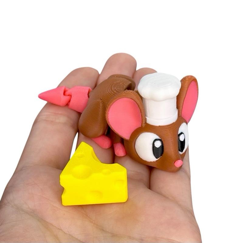 Mini Animal Figurines – Volume 1 – Articulated 3D Printed Pets