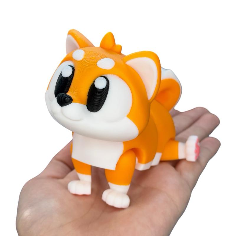Jumbo Collectible Figurines – Cute 3D Printed Dinos & Animals – Articulated, Colorful, Limited Edition