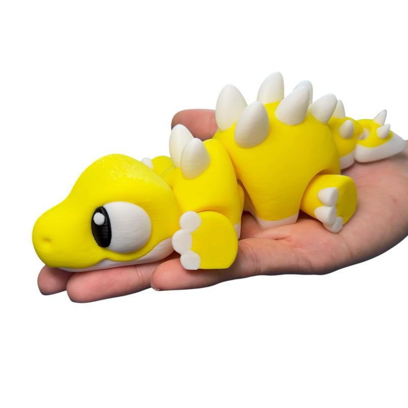 Jumbo Collectible Figurines – Cute 3D Printed Dinos & Animals – Articulated, Colorful, Limited Edition