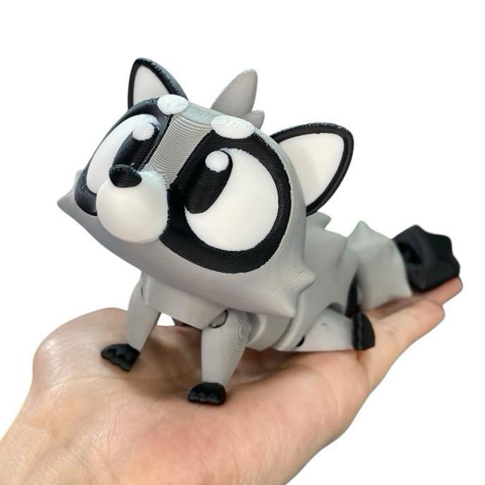 Jumbo Collectible Figurines – Cute 3D Printed Dinos & Animals – Articulated, Colorful, Limited Edition