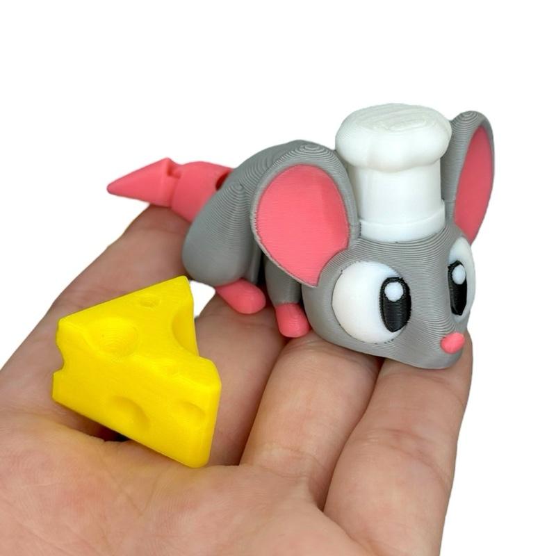 Mini Animal Figurines – Volume 1 – Articulated 3D Printed Pets