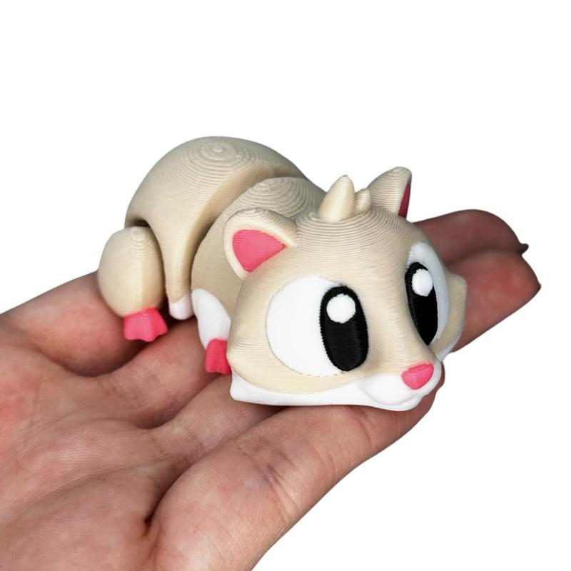 Mini Animal Figurines – Volume 1 – Articulated 3D Printed Pets
