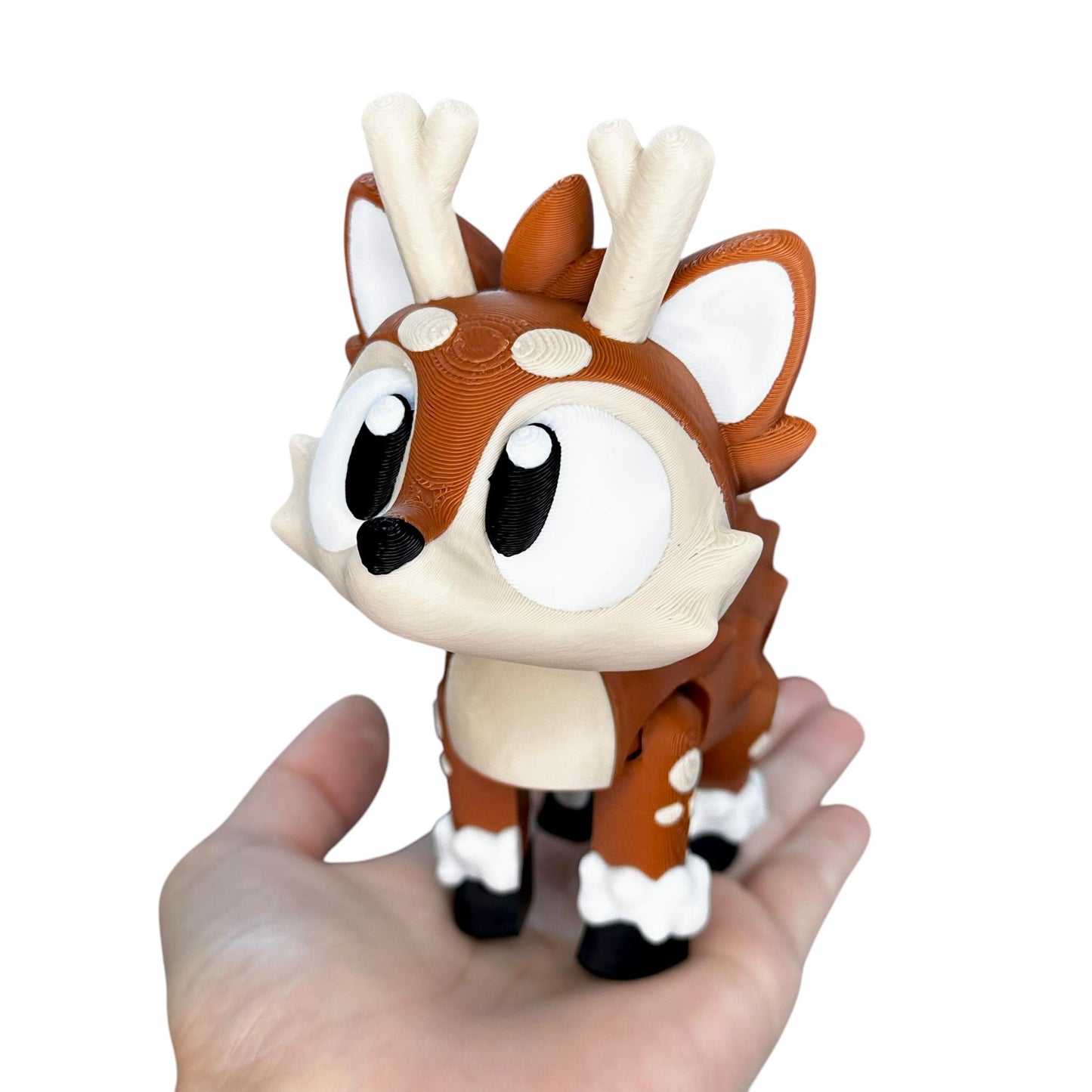 Jumbo Collectible Figurines – Cute 3D Printed Dinos & Animals – Articulated, Colorful, Limited Edition